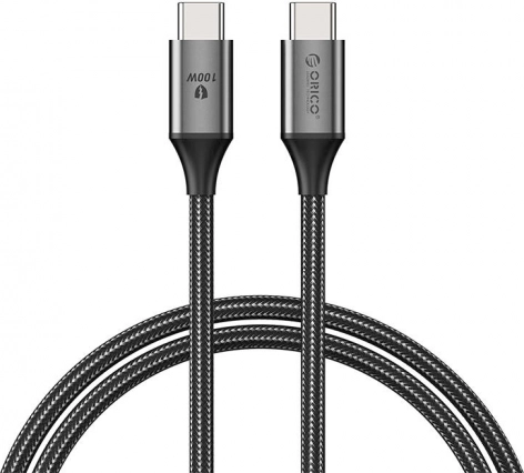 Orico USB‑C kabel 100W USB‑C na USB‑C, crni