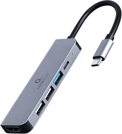 Multifunkcionalni USB-C adapter 5-u-1 s PD, HDMI i USB priključcima