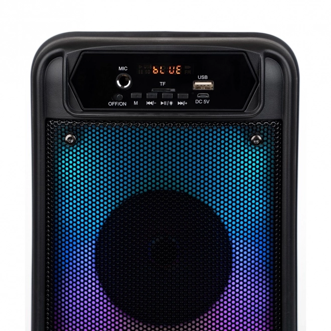 Reproduktor FLAMEBOX UP MT3177 Bluetooth 5.0/Fm/MP3/MicroSD/USB/RGB/RMS 14W/PMPO 600W