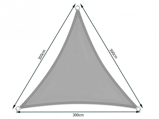 Vodonepropusna vrtna tenda 3x3x3m