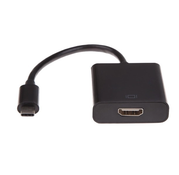 Adapter USB tipa C na HDMI(F) crni