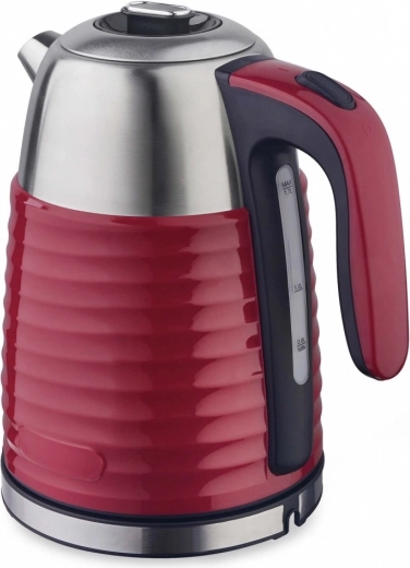 Metalni električni kuhalo za vodu Maestro 1,7 l 2200 W crveno