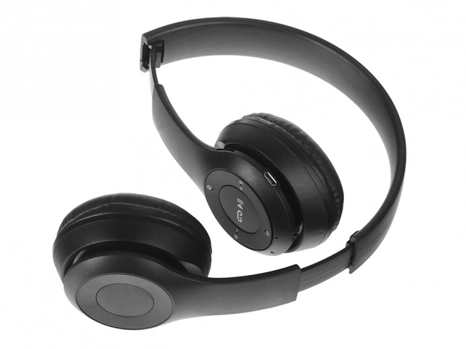 Bežične slušalice p47 bluetooth mikrofon mp3 – crne