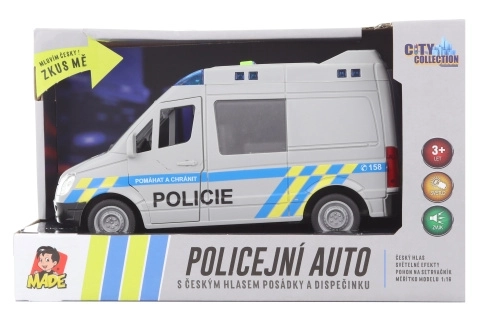 Policijski kombi s češkim glasom