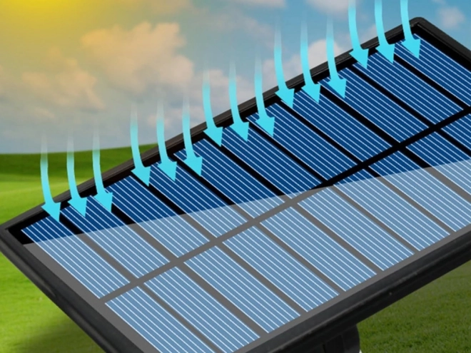 Solarna svjetiljka sa senzorom pokreta i 171 LED