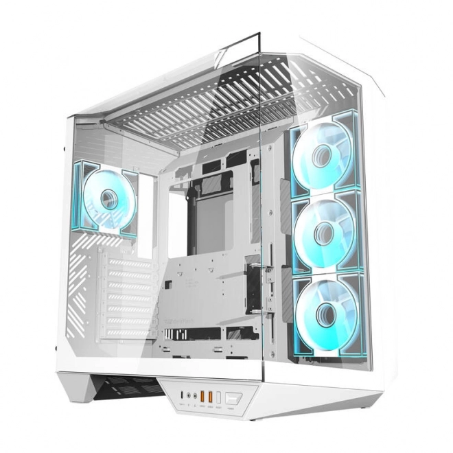 Računalno kućište Darkflash s 4 ventilatora bijela