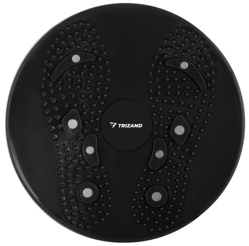 Trizand 4849 Rotacijski disk Twister - magnet crna