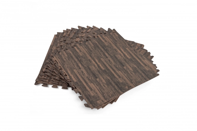 Pjenasta podloga za vrtni bazen 50 x 50 cm Bestway imitacija drva - 12 komada