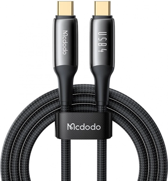 Kabel Mcdodo USB‑C na USB‑C, 240 W, 1,2 m (crni)