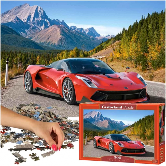 CASTORLAND Puzzle 500 komada Planinska Vožnja 9+