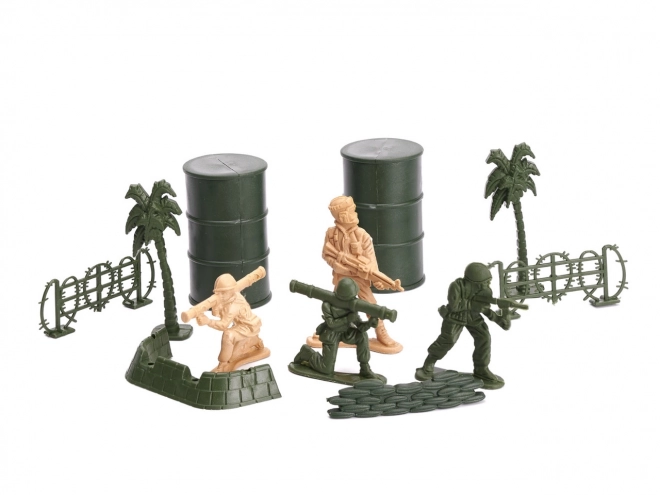 Set figurica vojnika + vojna baza 114 dijelova