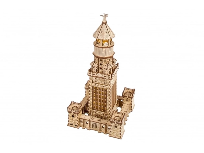 Ugears 3D drveni mehanički puzzle Aleksandrijski svjetionik