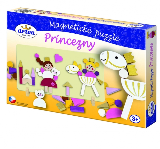 Magnetna puzzle Princeze u kutiji 33x23x3,5cm