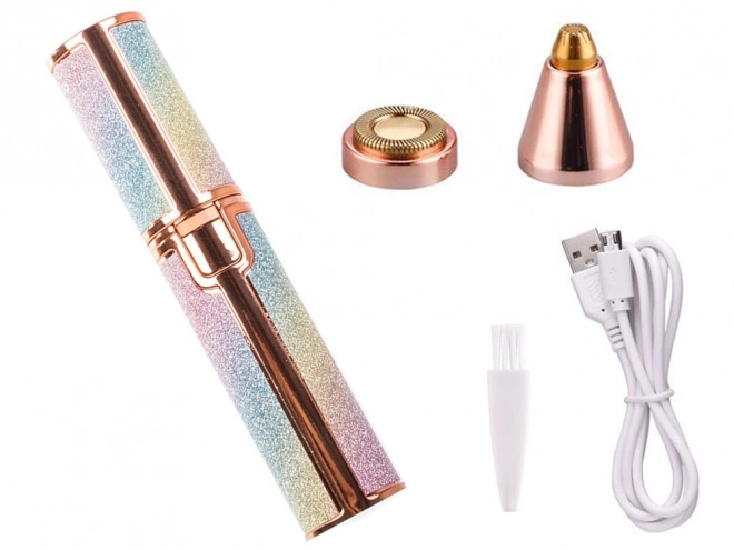 Ženski epilator za obrve i trimer za lice