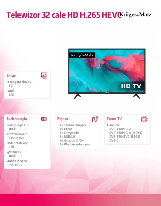 Televizor 32 inča HD