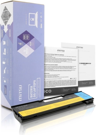 Baterija MITSU za Lenovo ThinkPad T440 i X240, 4400 mAh (48 Wh), 10,8–11,1 V