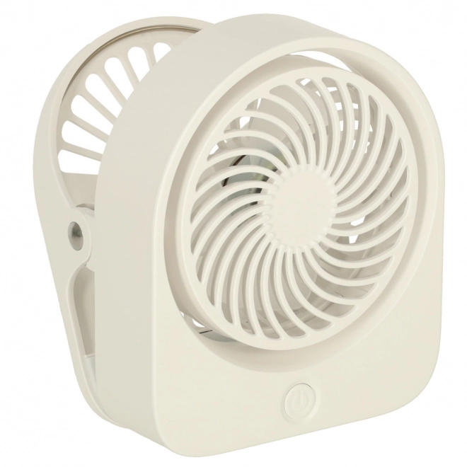 Bežični USB stolni ventilator 11,5 cm bijeli