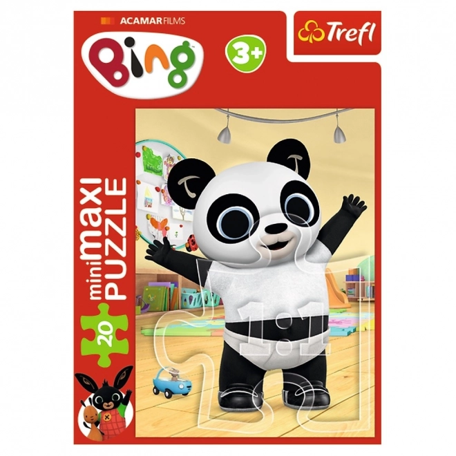Mini slagalica miniMaxi 20 dijelova Bingovi prijatelji/Kunić Bing
