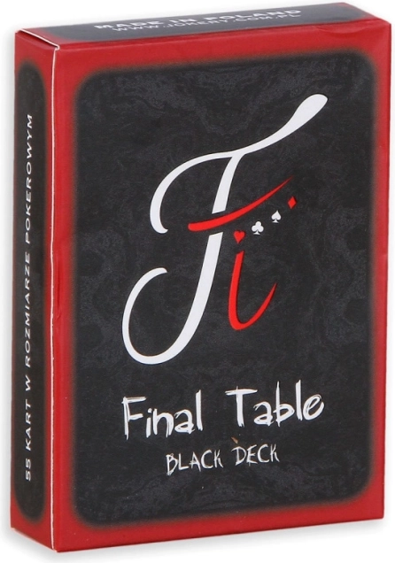 Final Table - crni špil karata