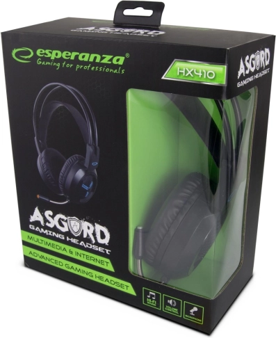 Gaming slušalice s mikrofonom ASSGARD s LED pozadinskim osvjetljenjem