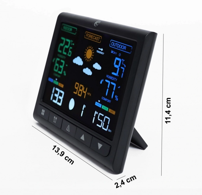 Bežična meteorološka stanica s LCD zaslonom i vanjskim senzorom