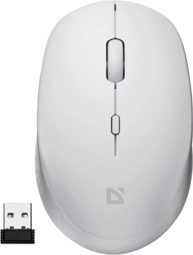 Bežični miš Auris Silent Click MB-027 bijeli