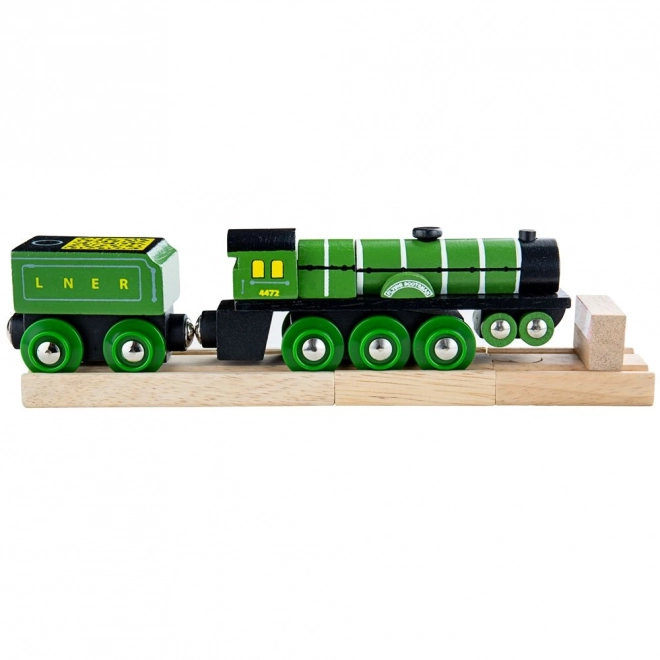 Drvena lokomotiva Flying Scotsman - replika
