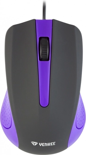 Žičani USB miš s gumiranom površinom