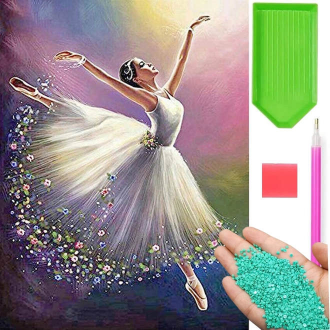 Dijamantni vez Balerina