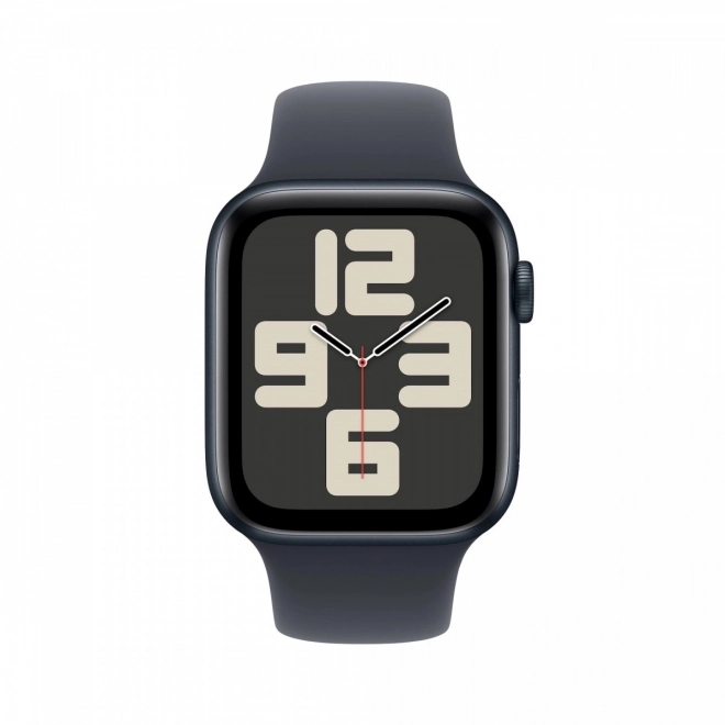 Apple Watch SE GPS s aluminijskim kućištem 44 mm u ponoćnoj boji i sportskim remenom veličine M/L