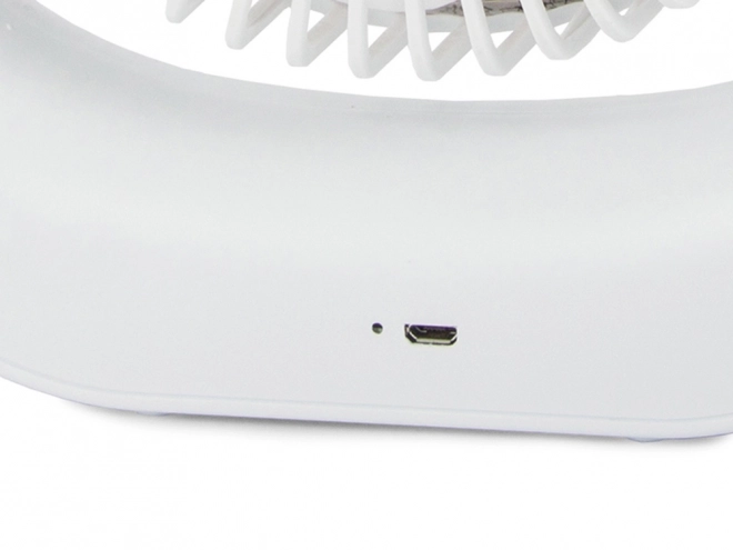 Bežični stolni ventilator – Bijelo-ružičasti