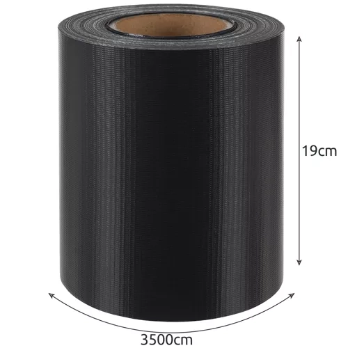 Traka za ograđivanje 19cmx35m 450g/m2 antracit 23696