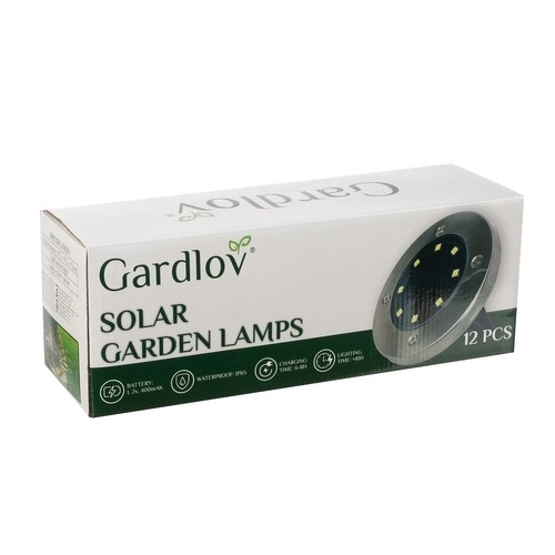 Solarna vrtna rasvjeta - 12 komada Gardlov 24001
