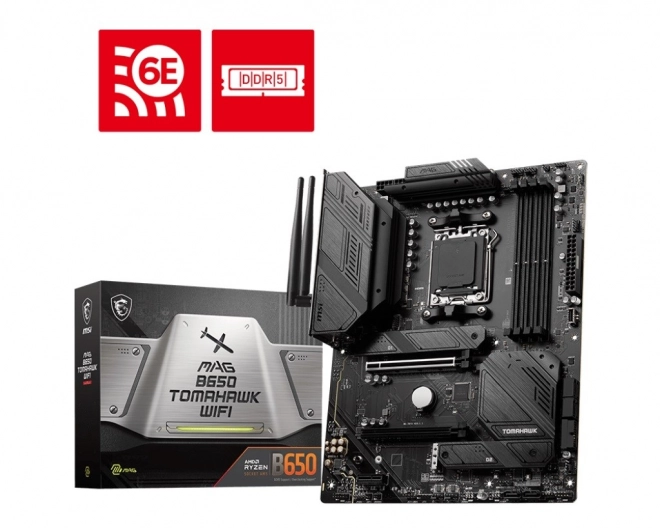 Osnovna ploča MAG B650 Tomahawk WiFi AM5 4DDR5 HDMI/DP ATX