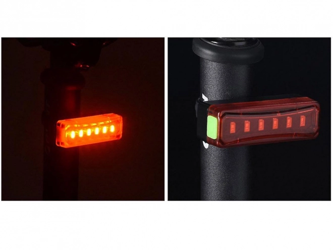 Stražnje LED Svjetlo za Bicikl USB