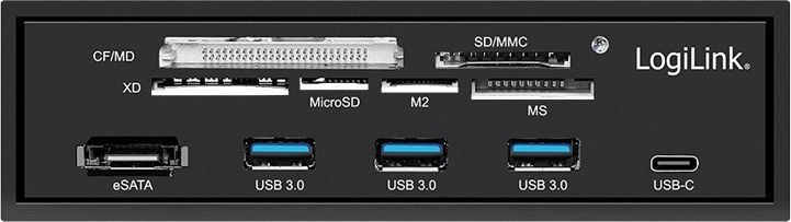 Široki čitač za 6 formata kartica