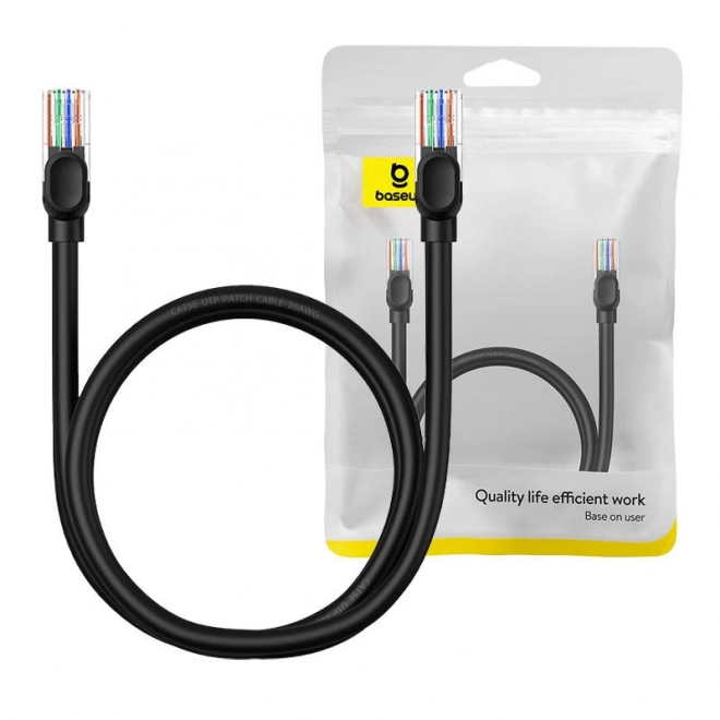 Mrežni kabel Baseus Ethernet CAT5 1m crni