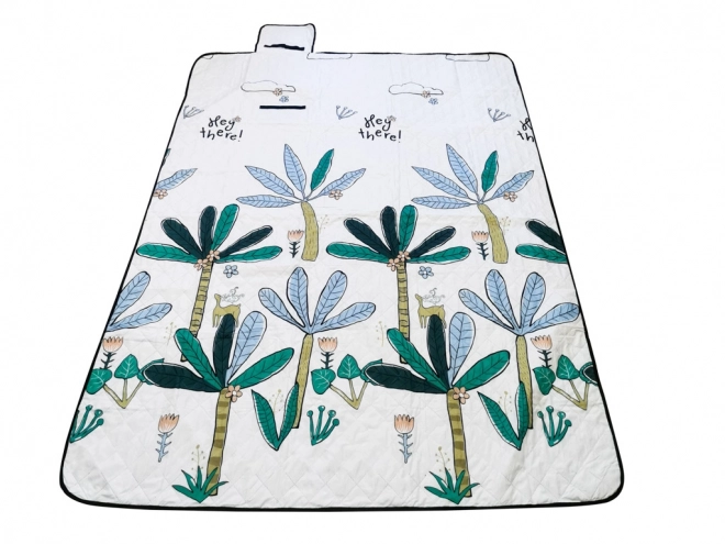 Plažna prostirka piknik deka kampiranje palme 150x200