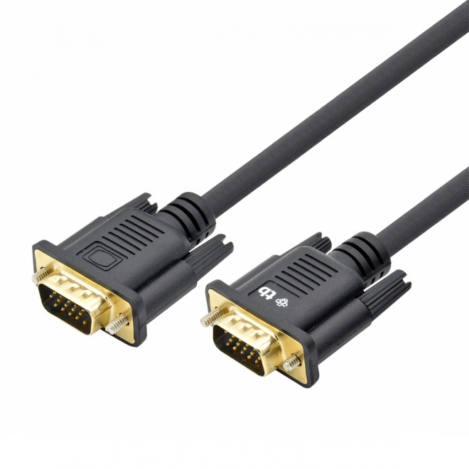 VGA kabel 1.8 m crni pozlaćeni