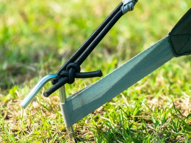 Čelični klinovi za šator 31cm 10 komada kuke i omče