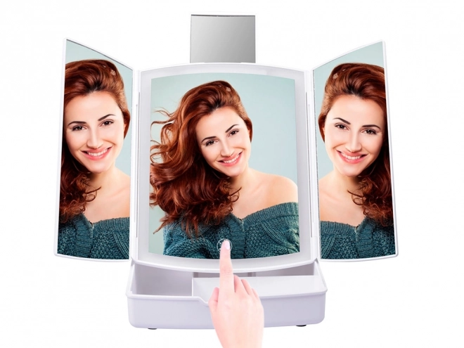 Osvijetljeno kozmetičko ogledalo za make-up