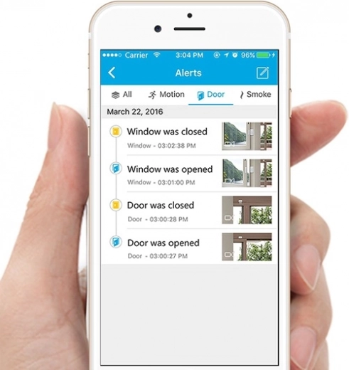 Brza upozorenja u aplikaciji Zmodo