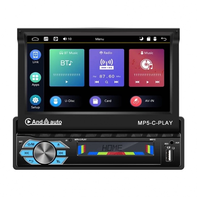 Automobilski monitor Podofo 7" s podrškom za Carplay i Android Auto
