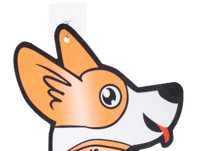 Dječja igra Corgi meta sa suhim lopticama