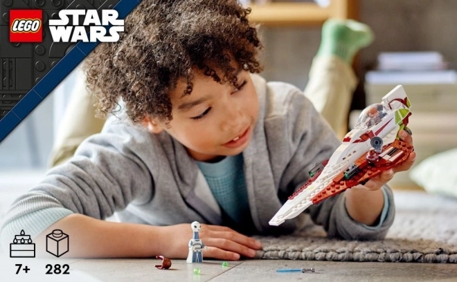 Konstrukcija LEGO Star Wars Obi-Wan Kenobi Jedi Zvjezdani lovac