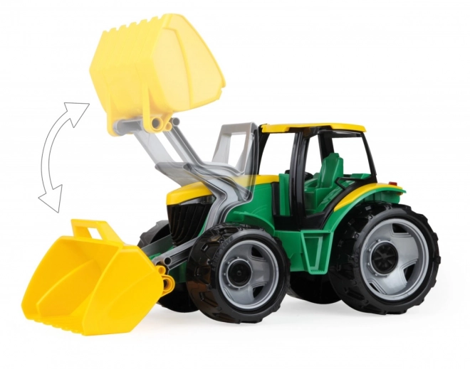 Dječji traktor s lopatom Zeleno-Žuti