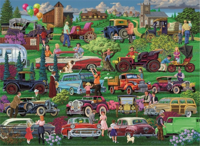 Drvene puzzle WOODEN CITY Veterani 2v1