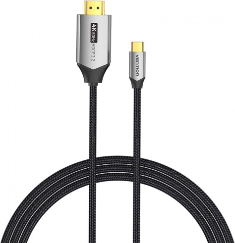 Kabel USB-C na HDMI 2.0 Vention CRBBH 2 m, 4K 60 Hz (crni)