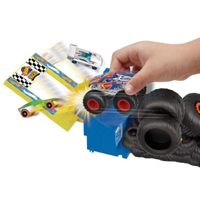 Hot Wheels Monster trucks arena - utrka izazov igraći set HNB87 – HW Morski tigar