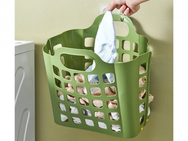 Plastična sklopiva košara za kupnju i košara za rublje